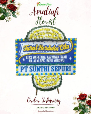 Papan Bunga Duka di Diwek